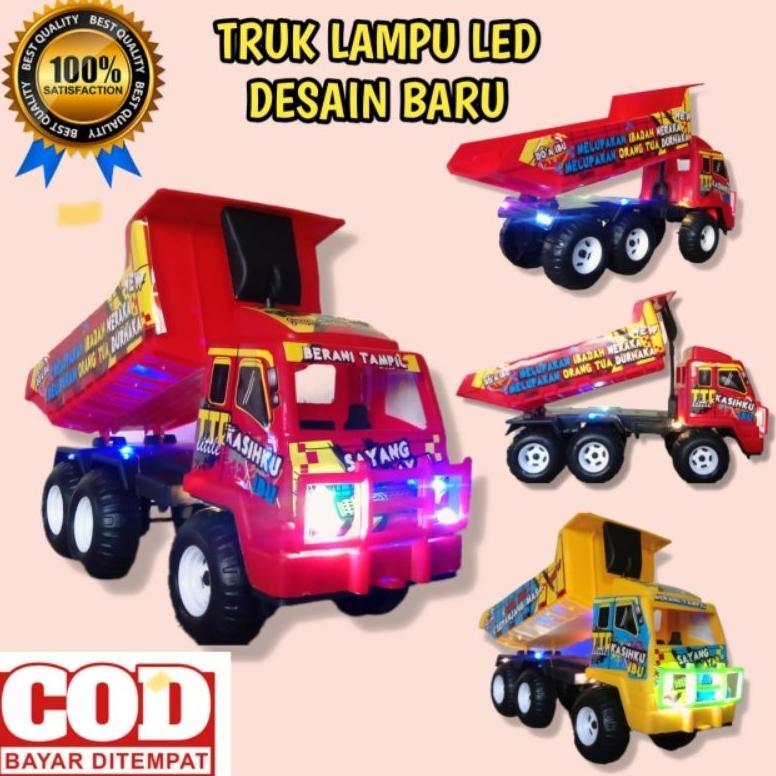 FAVORIT ( BISA COD ) PROMO MAINAN ANAK MOBIL MOBILAN TRUK DUMP TRUCK BAK PASIR KONSTRUKSI PLASTIK MU