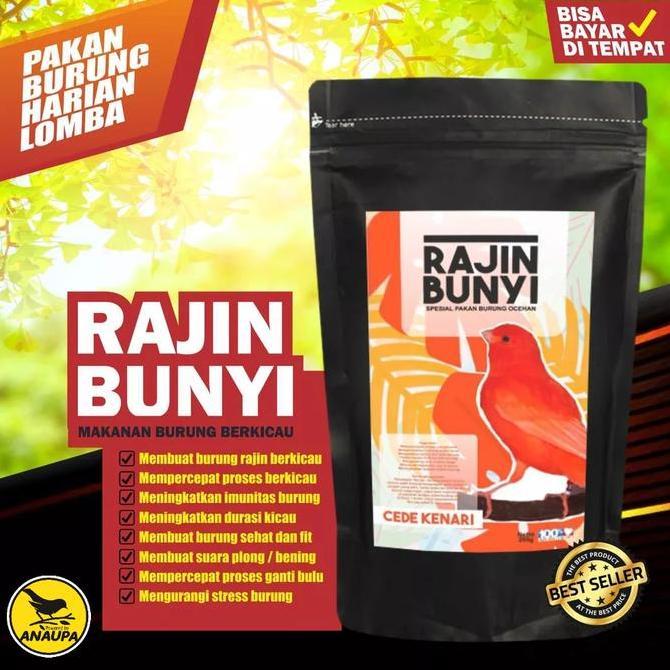 Cede Kenari Rajin Bunyi Red Food Dry Spesial Kenari Warna - Anaupa Allshop