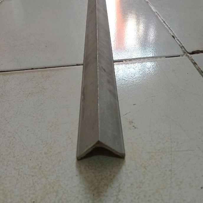 Siku stainless 3 x 3 cm tebal 3 mm ukuran custom