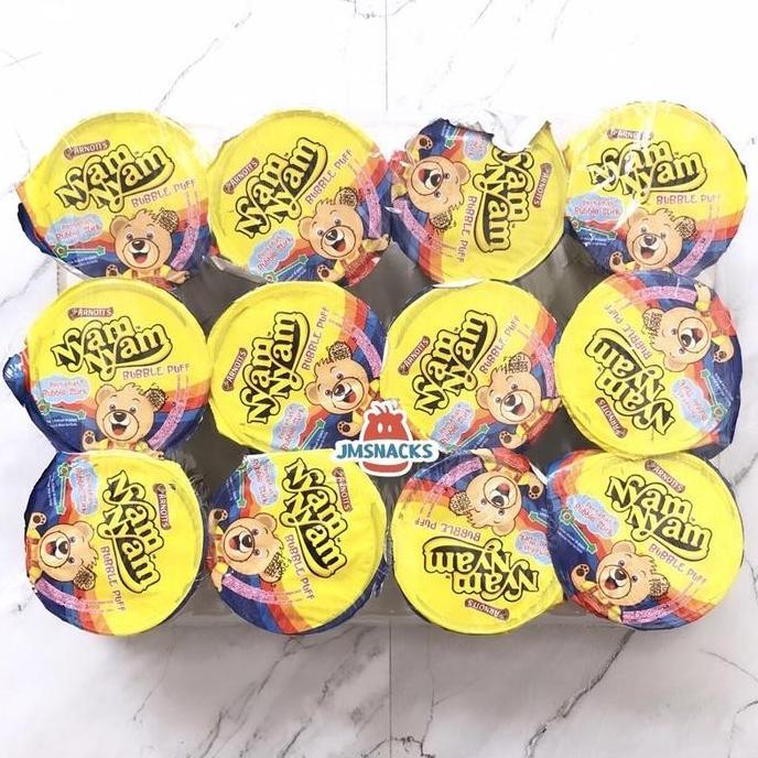 [PROMO] Nyam Nyam Bubble Puff 1 Pak isi 12pcs - nyam-nyam nyamnyam