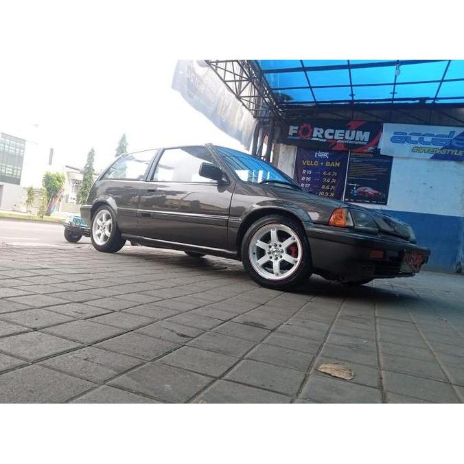 Terlaris Paketan Murah Velg+Ban Mobil Civic Wonder Ring 15 - Pelek Hsr+Accelera