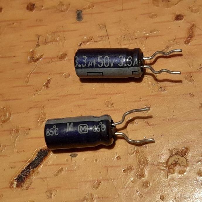 ELKO ELCO 3,3UF 3,3 UF 50V 3.3UF/50V 3.3UF / 50V M SERIES PANASONIC SAF12