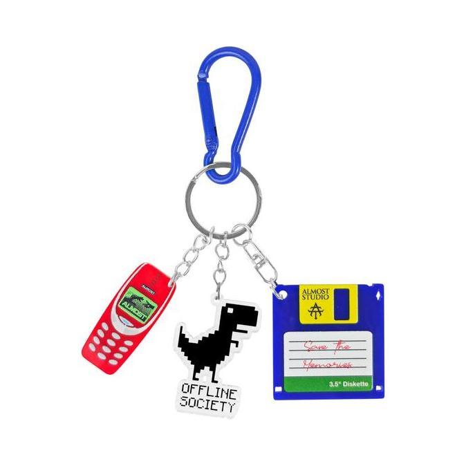 Almost Studio Archive Keychain Set Bag Charm Gantungan Kunci Akrilik