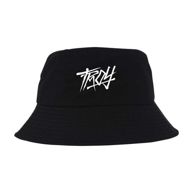 Troy Company Bucket Hat Topi Hitam Podpis BH 2606