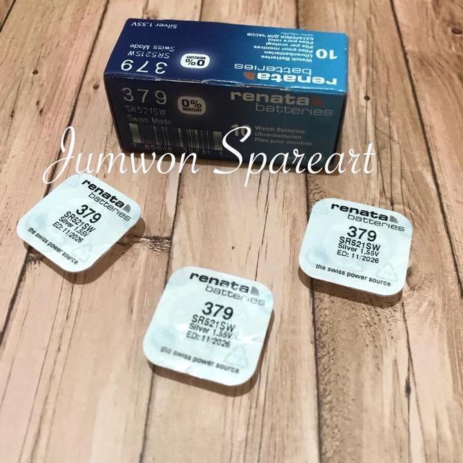 Baterai Renata 379 Renata SR521SW Baterai Renata SR 521 SW Original