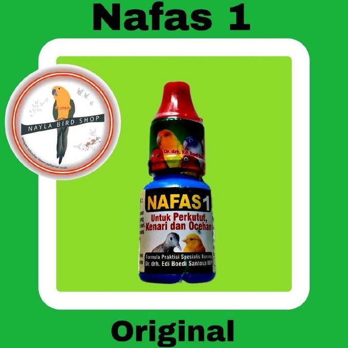 Nafas 1 Obat Burung Original Dr. Edi Nafas 1 Antibiotik Burung Allshop