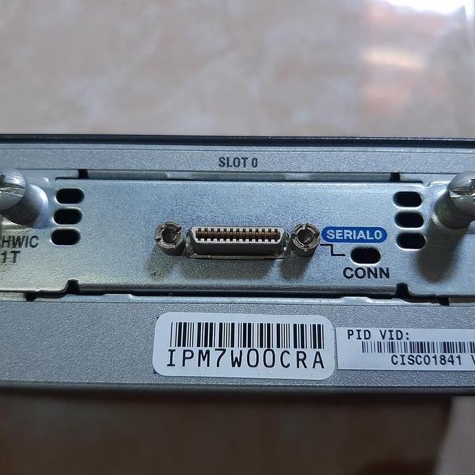 CISCO ROUTER 1841 ROUTER CISCO 1840 SERIES + T1/E1 & SERIAL MODULE SAF12