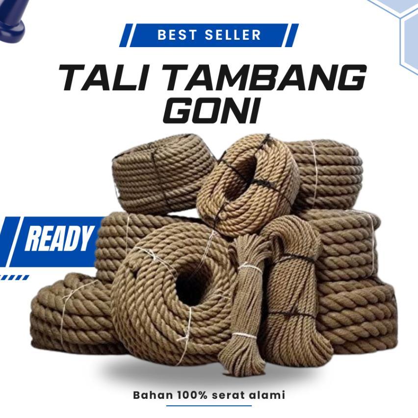 Tali Tambang Goni 30Mm Panjang Meteran