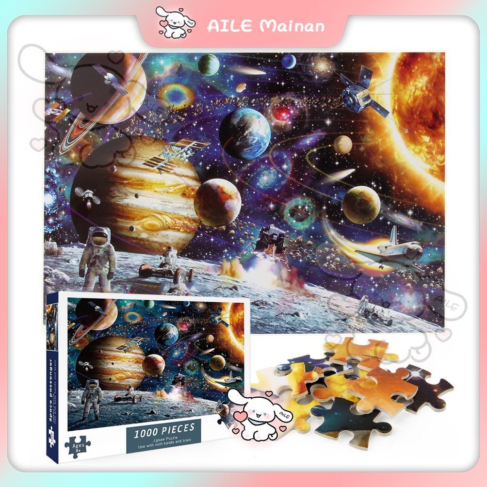 Jigsaw Puzzle 1000Pcs Paper Puzzle / Puzzle Jigsaw 1000 Pcs Jigsaw Puzzle 1000 Pcs Lukisan Minyak Pe