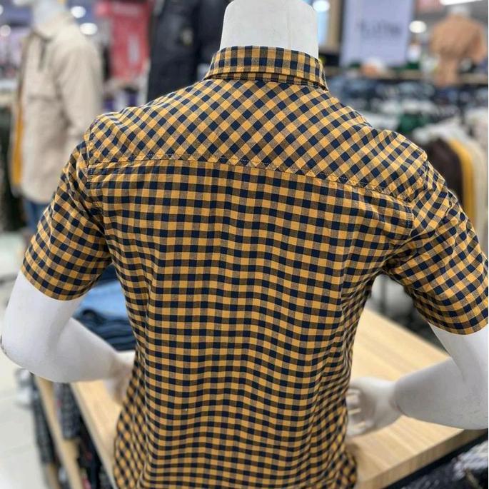 KEMEJA PRIA MERK LOIS ORIGINAL SLIMFIT TERBARU  Pendek Nyaman