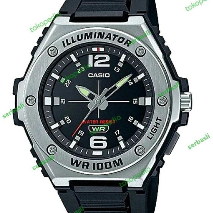 JAM CASIO MWA100H MWA-100H-1AVDF ANALOG ORIGINAL BERGARANSI