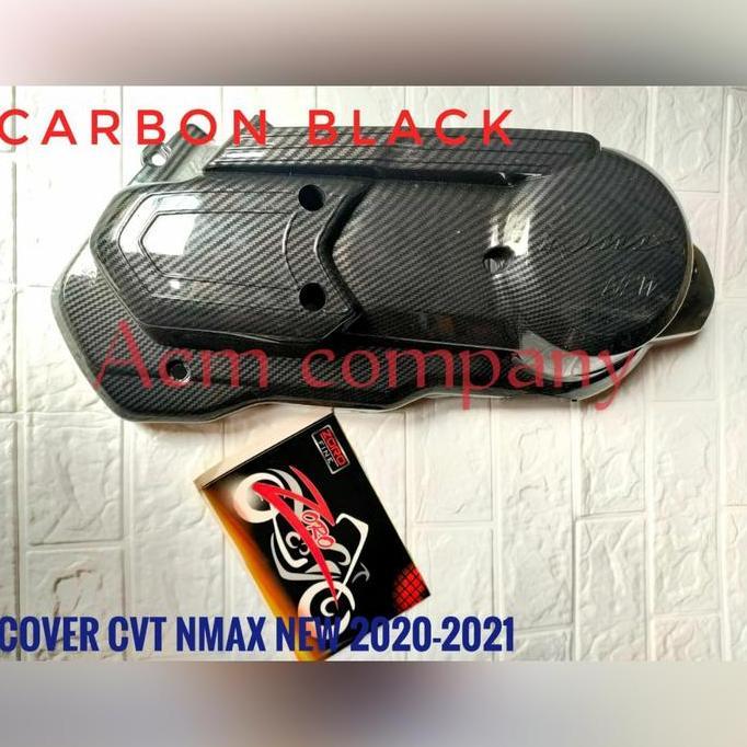 Cover tutup Cvt Mesin Carbon Yamaha Nmax new 2020 2021- Zoro
