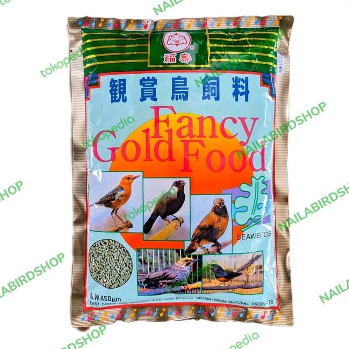 Fancy Gold Food Pakan Burung Voer Burung Murai Poksay Dll Allshop