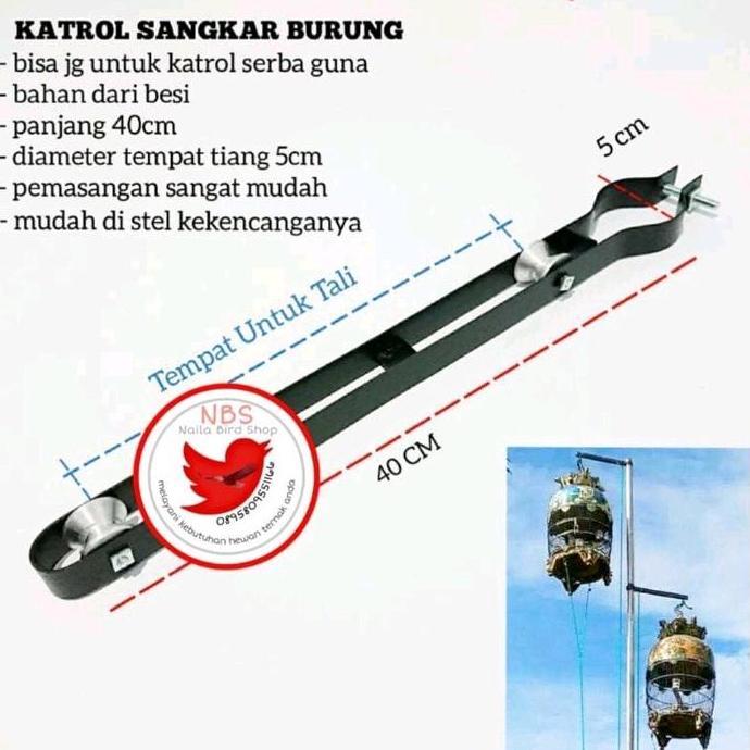 Kerekan Besi Kerekan Sangkar Katrol Sangkar Perkutut Kerekan Kutut Allshop