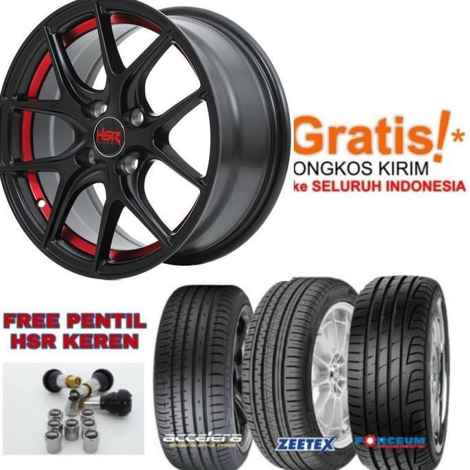 Terlaris Paket Velg Dan Ban Accelera Ring 15 Velg Hsr Well Kondisi Baru