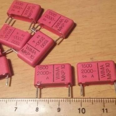 MKP10 1NF5 1.5N 1.5NF 0.0015 0.0015UF 1N5 1500 / 2000V WIMA SAF12