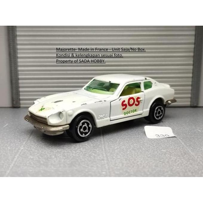 VINTAGE MAJORETTE DATSUN 260Z PUTIH FRANCE UNIT ONLY CADATOYS