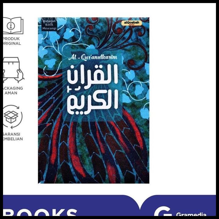 Terlaris Al-Quran Qosbah Hafazan Batik Premium A5