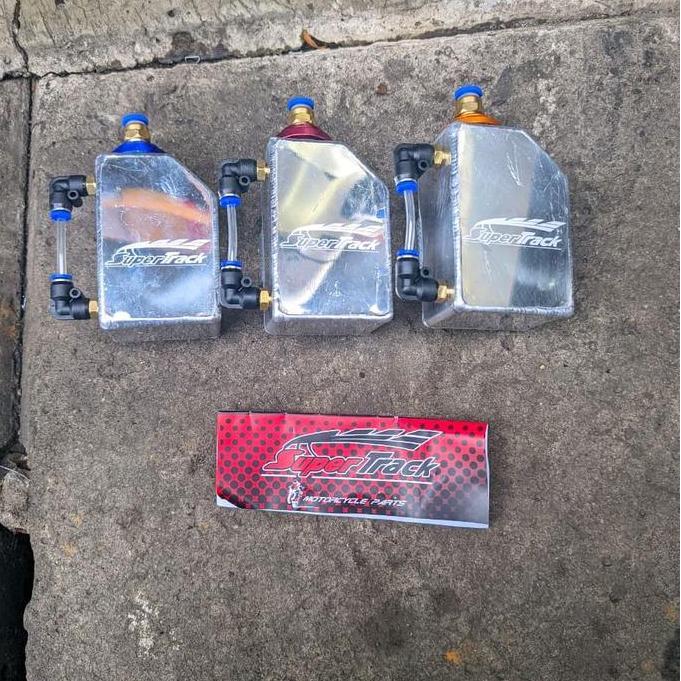 FYP VARIASI TABUNG BOTOL WADAH RESERVOIR AIR RADIATOR DRAKE GOLD BIRU MRH ''