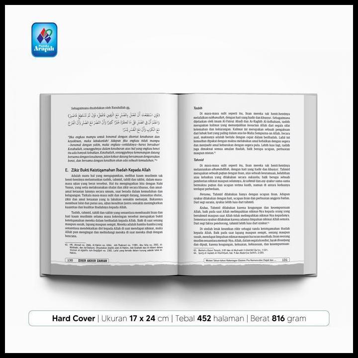 Terbaru Pustaka Arafah Zikir Akhir Zaman Kumpulan Wirid Dan Zikir Zaman Granada Mediatama Hard Cover