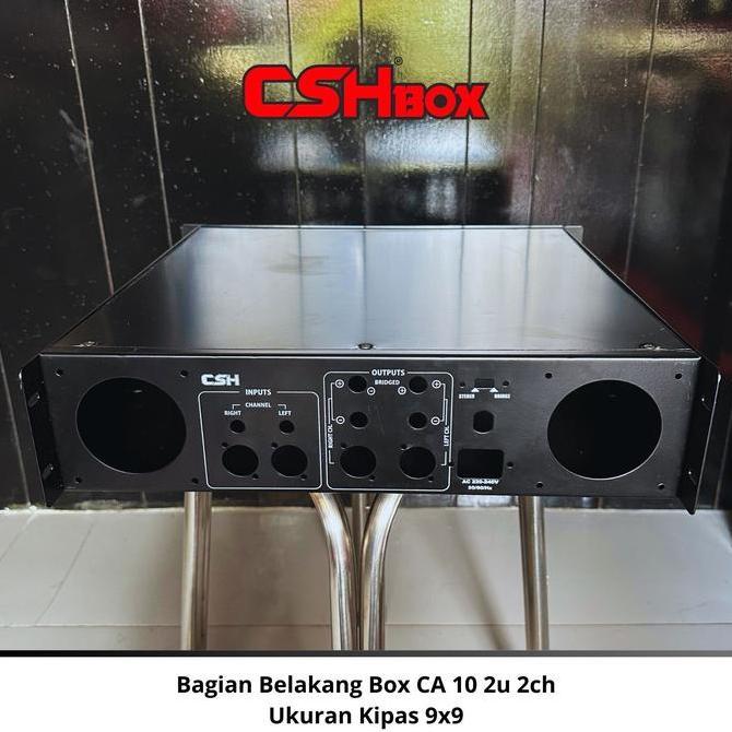 fahmifahstore / Box Power Amplifier CSH Ukuran 1,5u 2u 3u Seri CA 5, CA 10, CA 18, CA 20 (box 1,5u 2