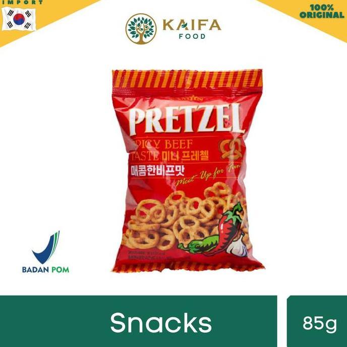 Yummy Samjin Pretzel Korea - Snack khas korea berbentuk pretzel