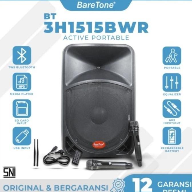 selatansana / Speaker baretone 15 inch BT3H1515BWR Diskon