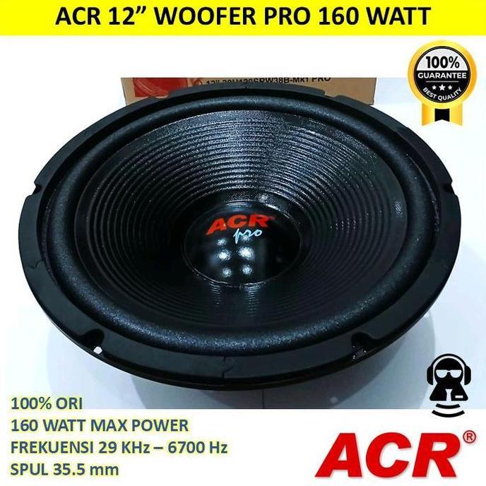sinta.nyoh / Speaker 12 Inch Woofer ACR PRO - Speaker Woofer Wufer 12 Inch ACR PRO Diskon