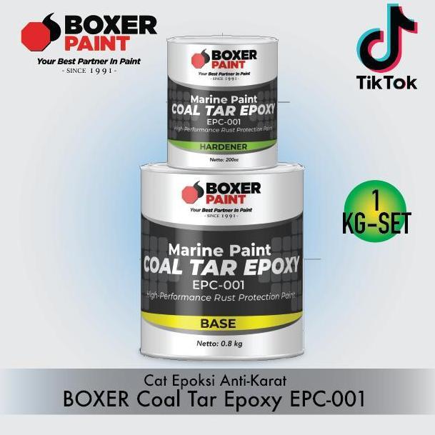 Cat Epoxy Anti-Karat BOXER Coal Tar Epoxy (1 KG-SET)