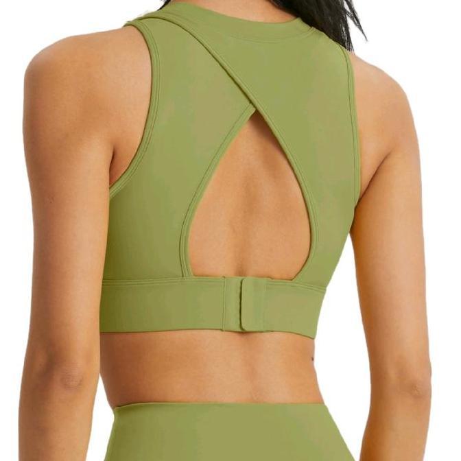 GISSELE SPORT BRA - Bra Olahraga Gym Workout Yoga Sport Bra Lycra Wireless