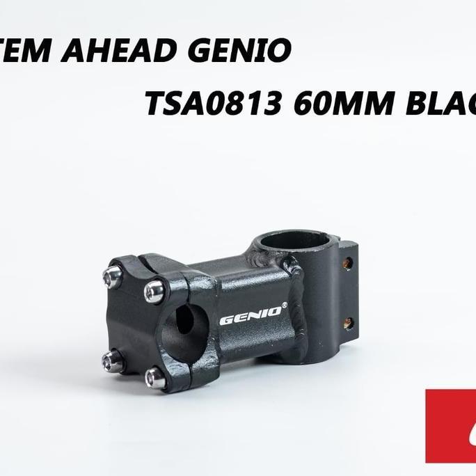 stem ahead Genio tsa0813 60mm alloy standart 28.6/25.4 tiang stang sepeda mtb fixie steam
