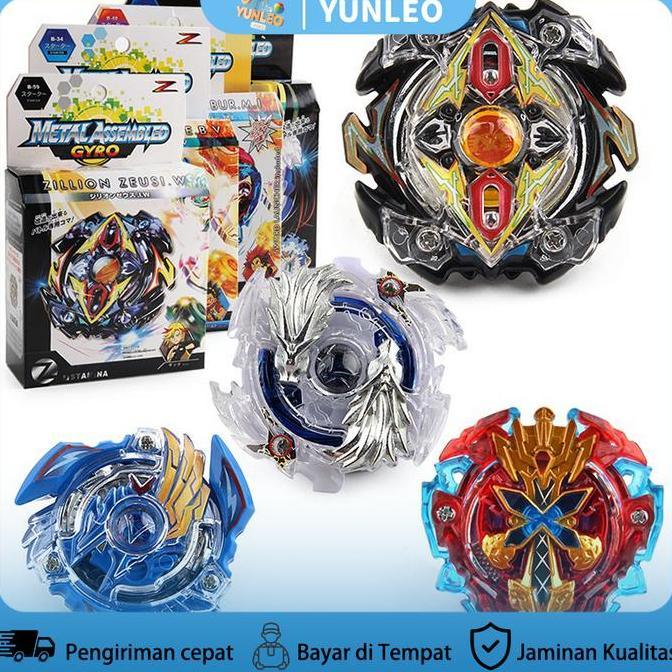 Devan_syaih - YUNLEOToys Mainan Anak Gangsing Beyblade Murah Gasing Beyblade Strom Gyro + launcher