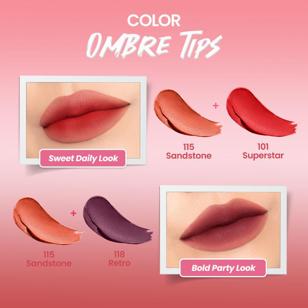 Hanasui Mattedorable Lipstick || Hanasui Mattedorable Lipstick Anti Geser || Lipstick Hanasui