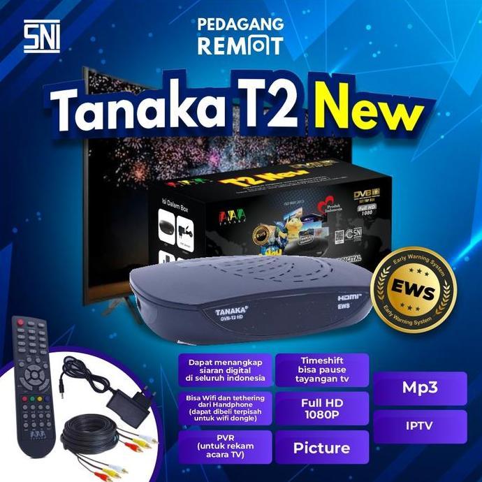 Set Top Box Tanaka T2 New DVB T2 / STB Tanaka T2 New Full HD 1080p