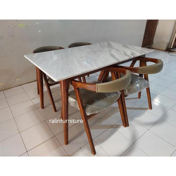 Terbaru Set Meja Makan Marmer , Meja Makan Marmer , Meja Marmer