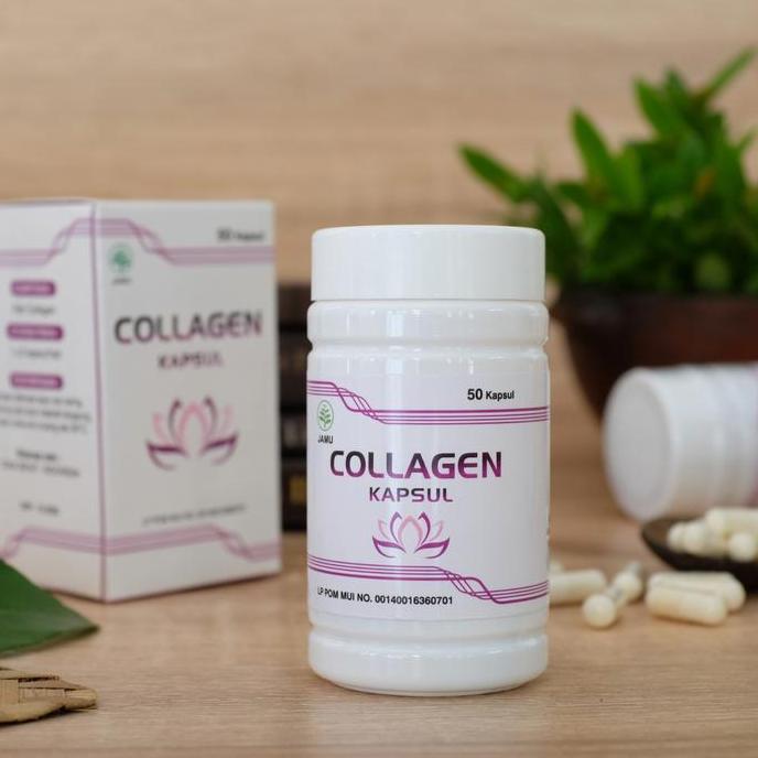 Kapsul Kolagen Fish Collagen Colagen isi 50 kapsul
