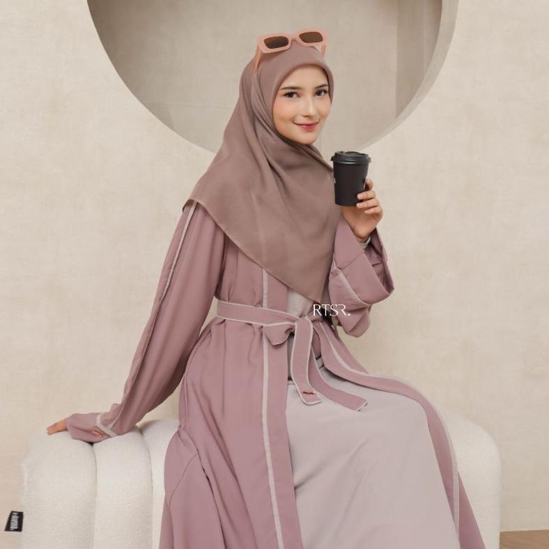 Diskon Abaya Luna Dress Muslim Gamis Muslim Baju Kondangan