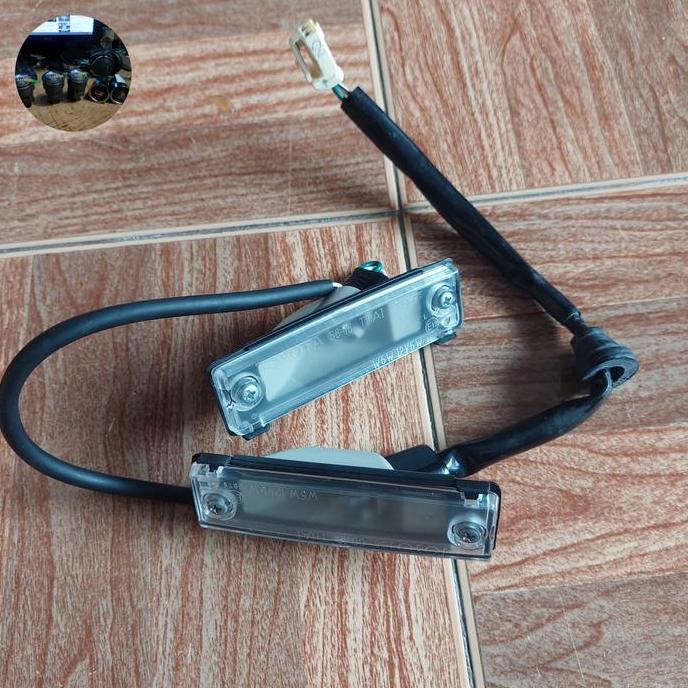 Original.. Lampu Plat Nomor Belakang Bagasi Innova Grand All New Innova 2004 2015