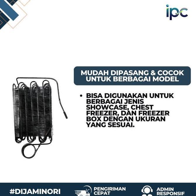 kondensor kulkas freezer showcase original
