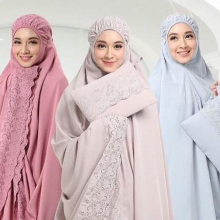 Unik Cod Mukena Khadijah Jumbo / Mukena Khadijah Original Free Tas Cantik / Mukena Khadija Dewasa Pr