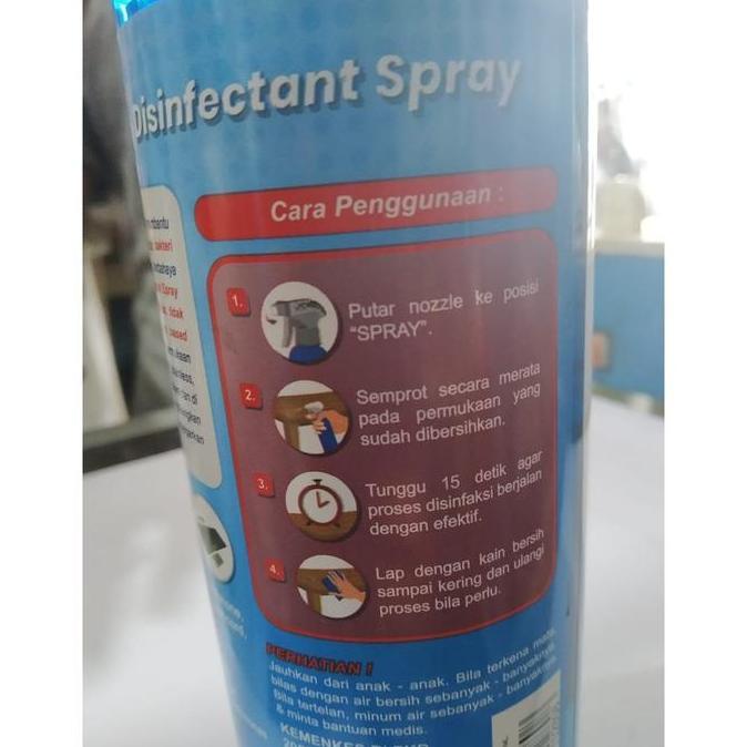 Cairan Anti Virus Corona 500 ml Desinfektan Disinfectan Spray Depok