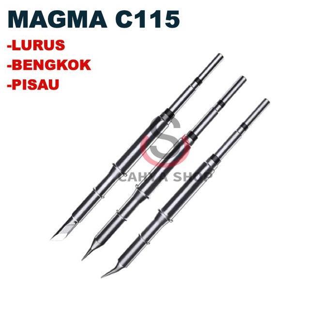 MATA SOLDER STATION MAGMA C115 LURUS /BENGKOK / PISAU