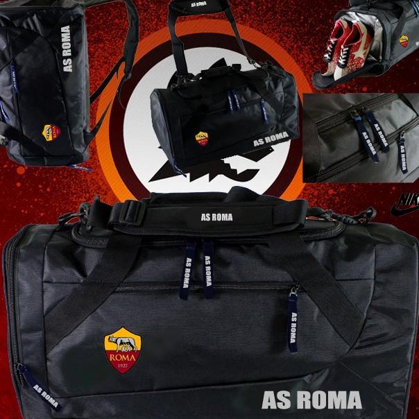 Travel Bag As Roma - Tas As Roma - Tas Gym Bola As Roma - Duffel Bag As Roma - Tas Mudik Roma