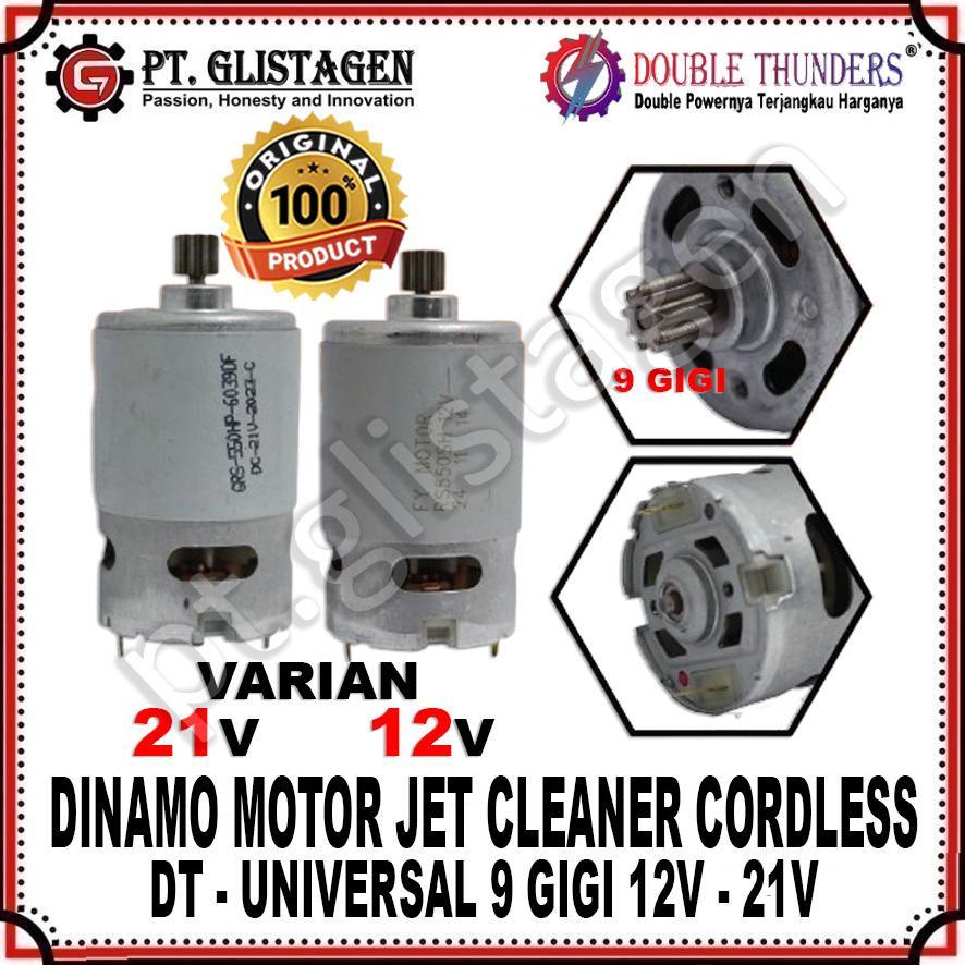 Dinamo Motor Cordless 12V 21V DC RS550 Dinamo Motor Sparepart Bor Jet Cleaner Cordless DC 12volt 21v