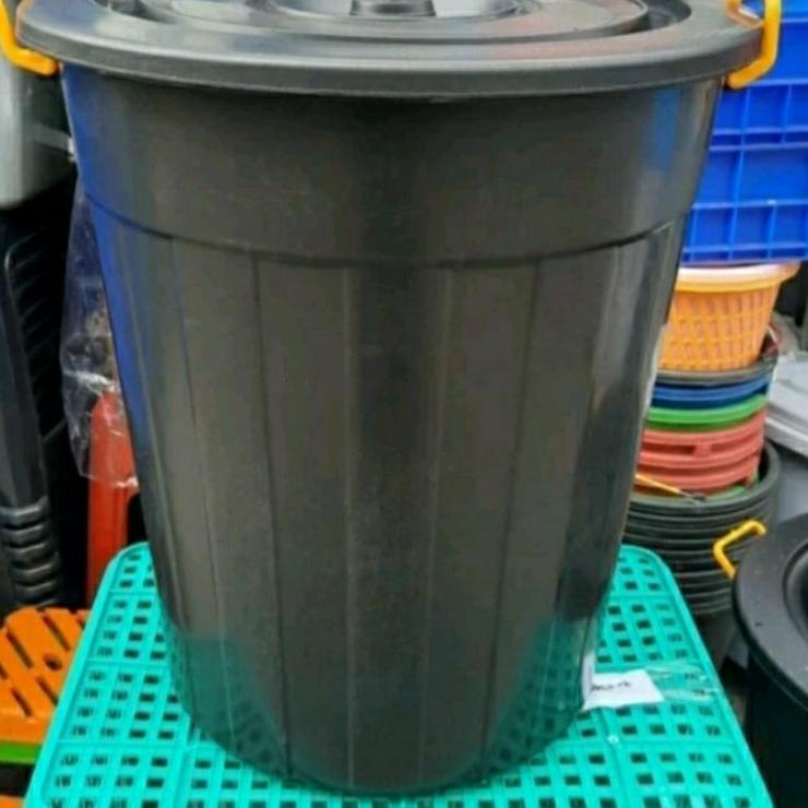 Ember Plastik / Ember Jumbo / Ember Hitam Besar 80 Liter Murah /Tempat Sampah /Tong Sampah