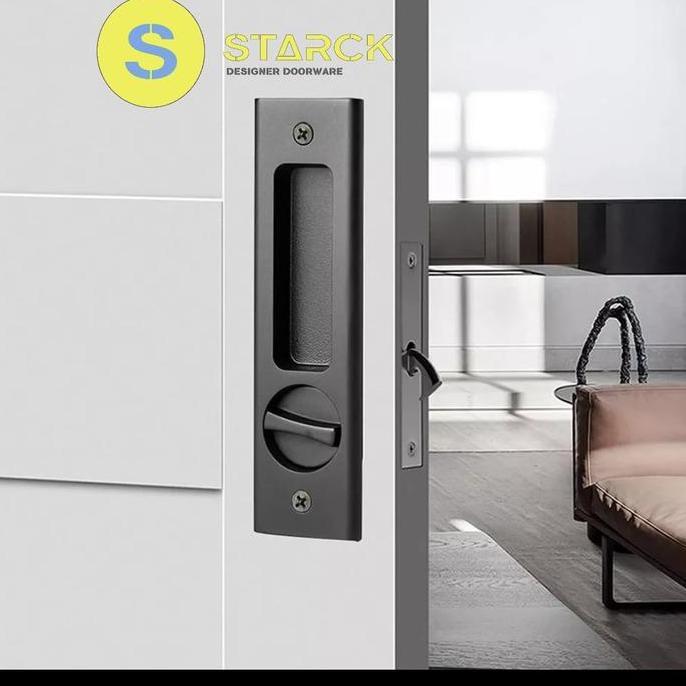 Kunci handel pintu kayu geser aluminium sliding lipat folding door