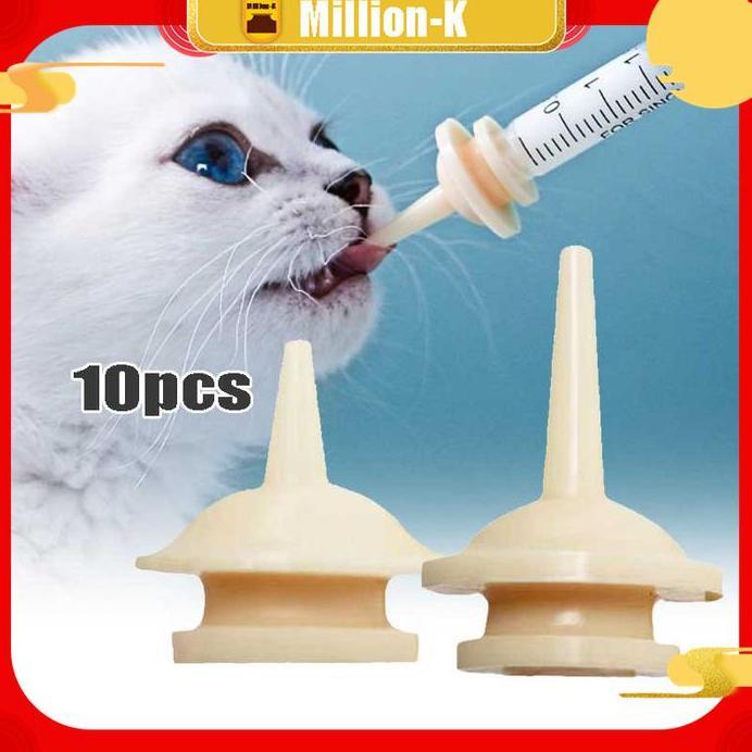 Dot Kucing Baru Lahir 10pcs Dot Nipple Anjing Silikon Pet Feeding