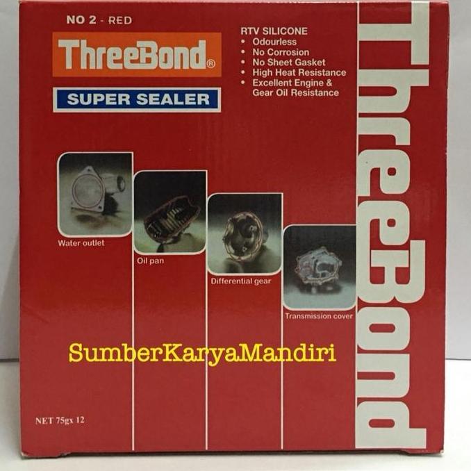 Threebond High Temp No.2 Red (75gr)