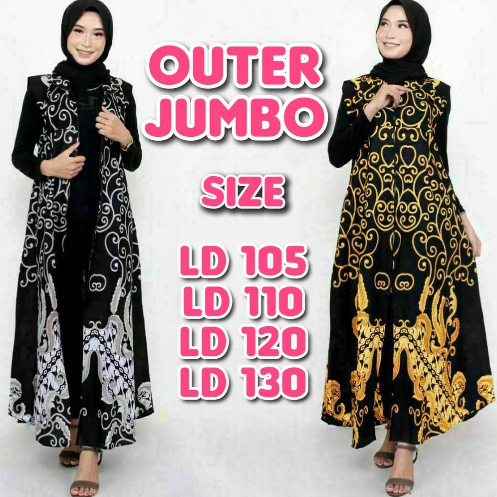 Disc Outer Batik - Outer Batik Jumbo - Outer Batik Wanita Moderen - Outer Batik Wanita - Outer Batik