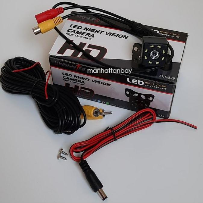 Kamera Mundur 8 Titik LED Skeleton